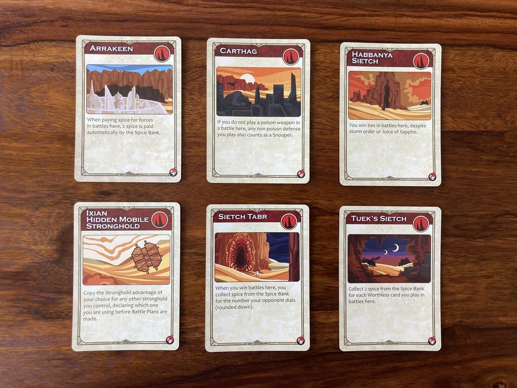 Dune: CHOAM & Richese cards