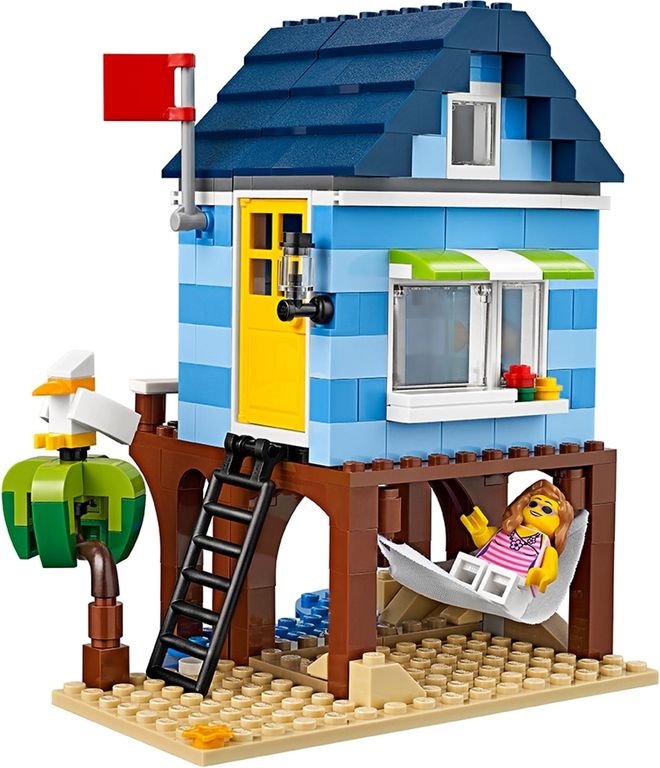 LEGO® Creator Les vacances à la plage composants