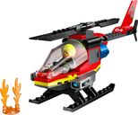 LEGO® City Fire Rescue Helicopter components
