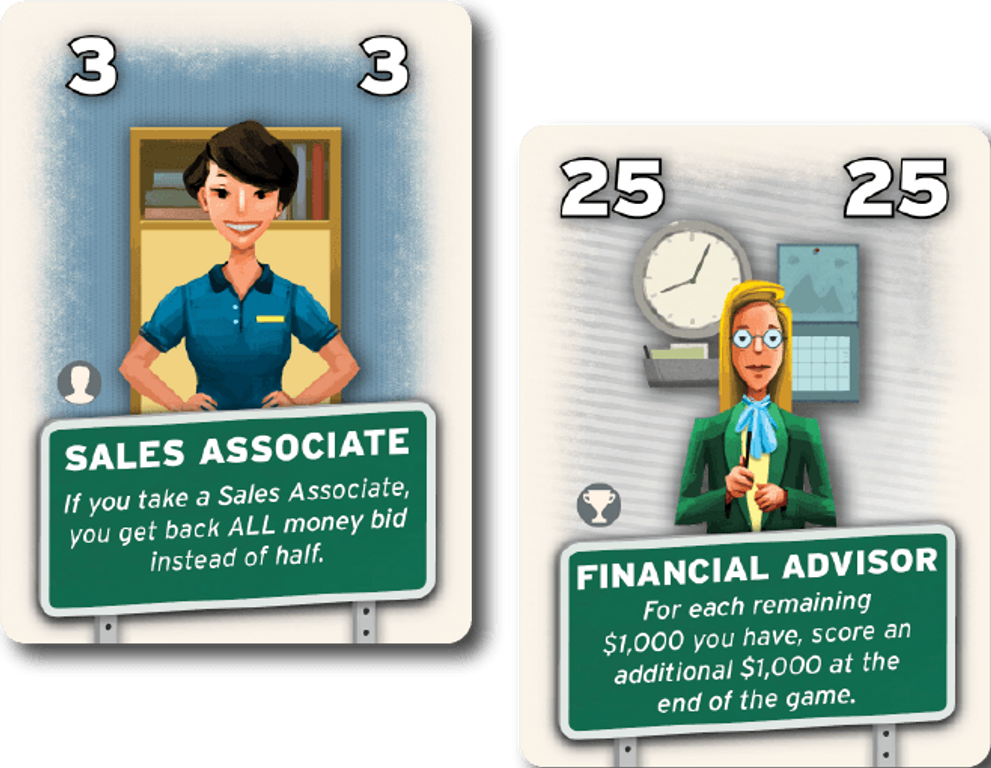 For Sale: Advisors cartas