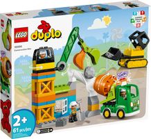 LEGO® DUPLO® Baustelle mit Baufahrzeugen