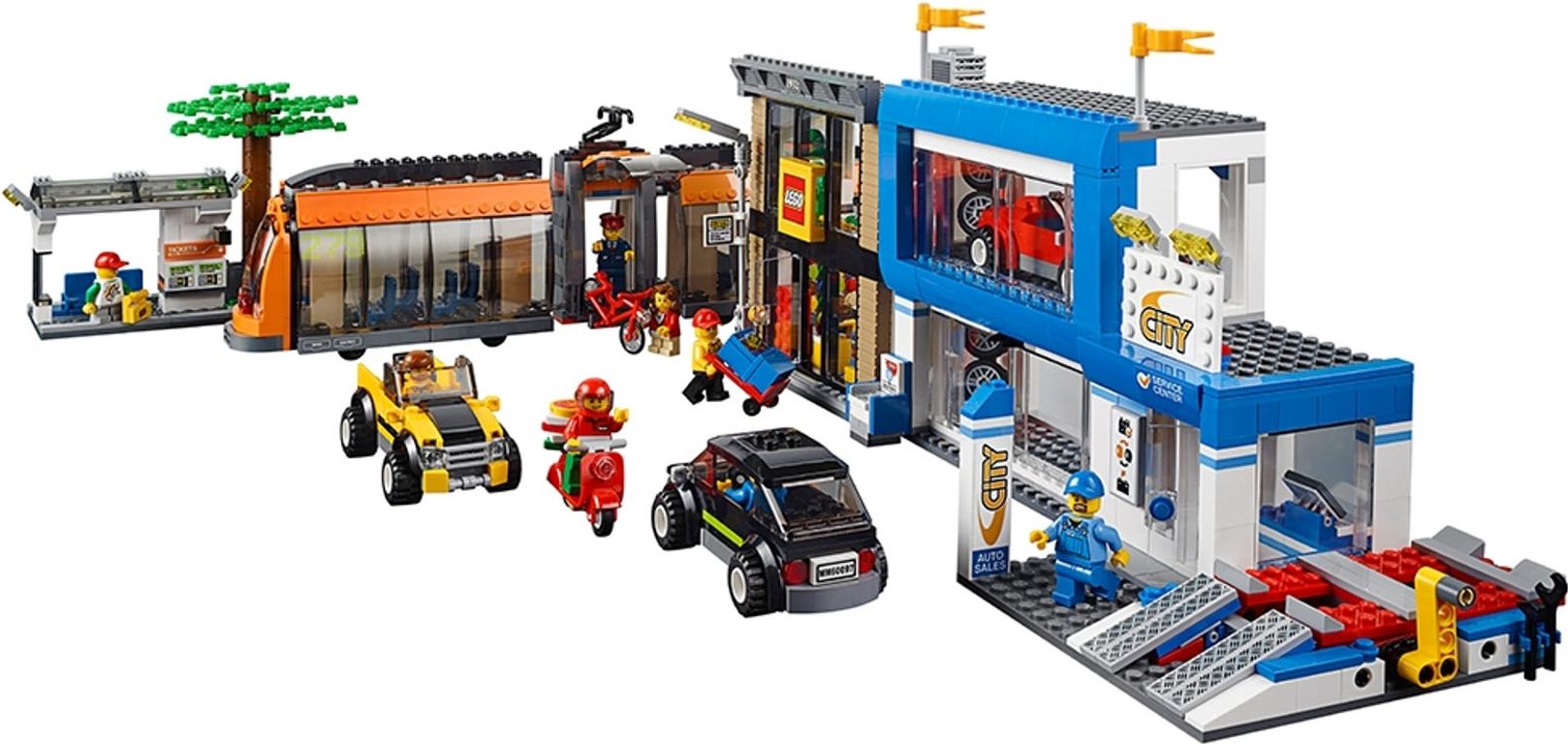 LEGO® City Le centre ville composants