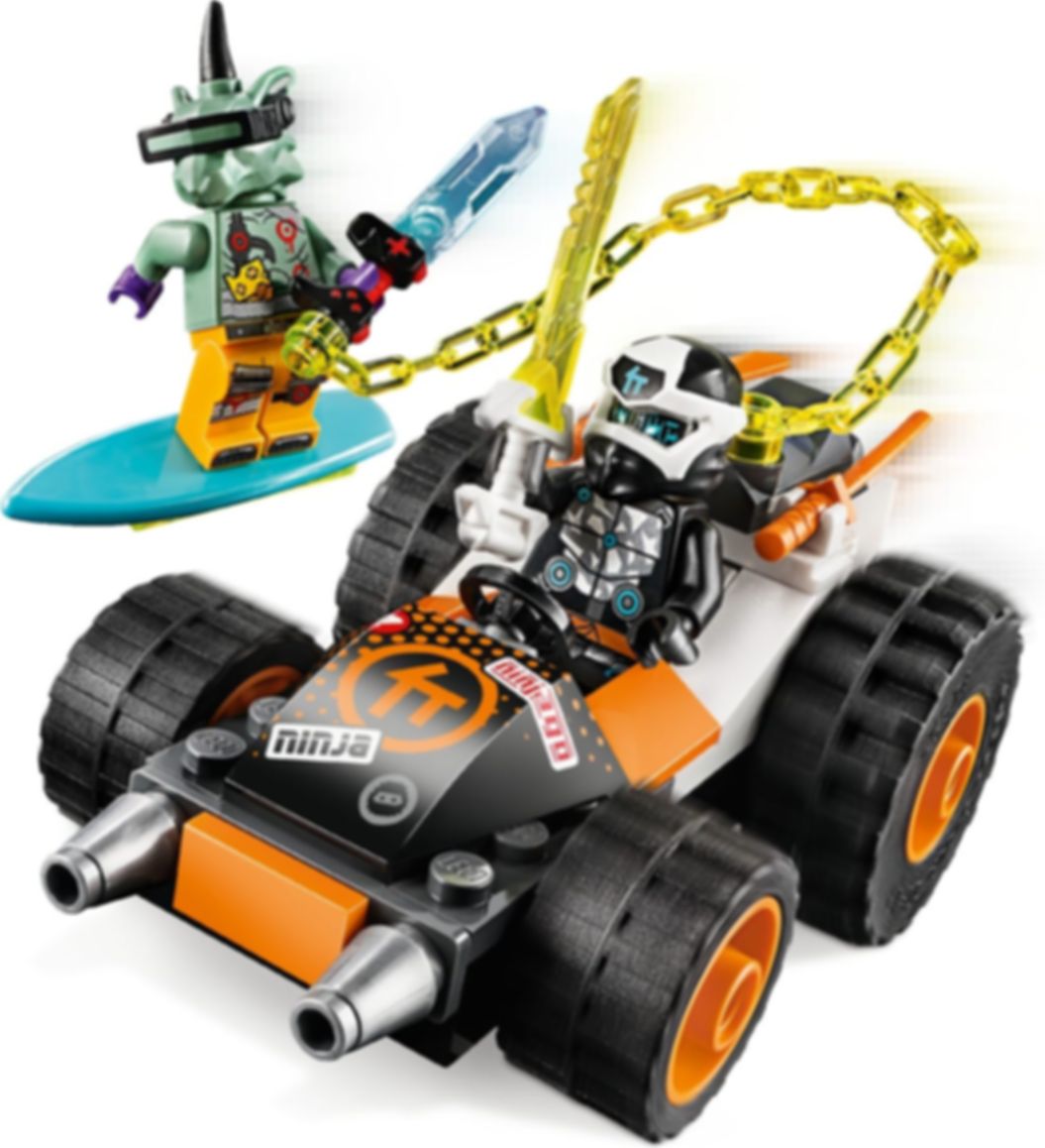 LEGO® Ninjago Cole's Speeder Car gameplay