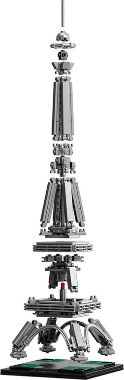 LEGO® Architecture Der Eiffelturm komponenten