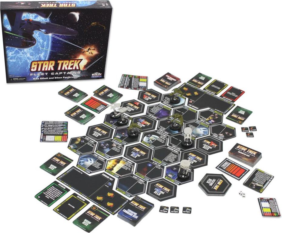 Star Trek: Fleet Captains components