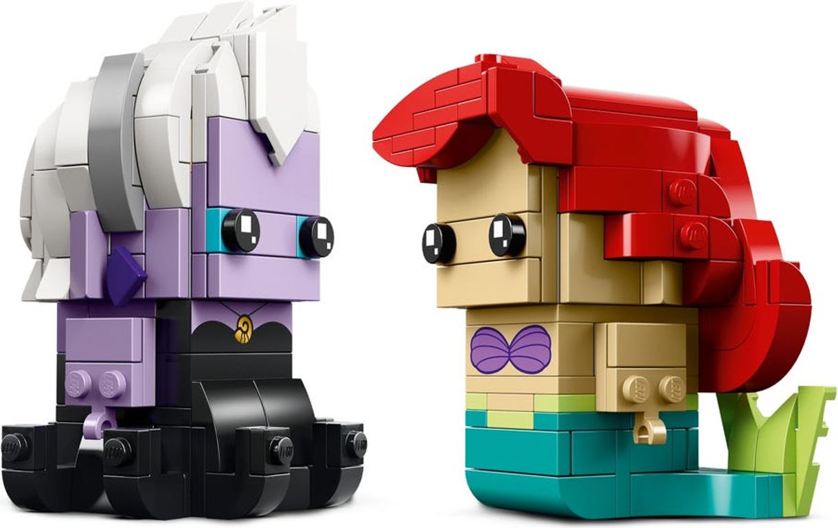 LEGO® BrickHeadz™ Ariel y Úrsula partes