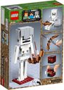 LEGO® Minecraft Bigfigurine Squelette avec un cube de magma dos de la boîte