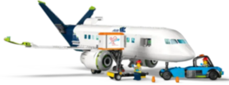 LEGO® City L’avion de ligne composants