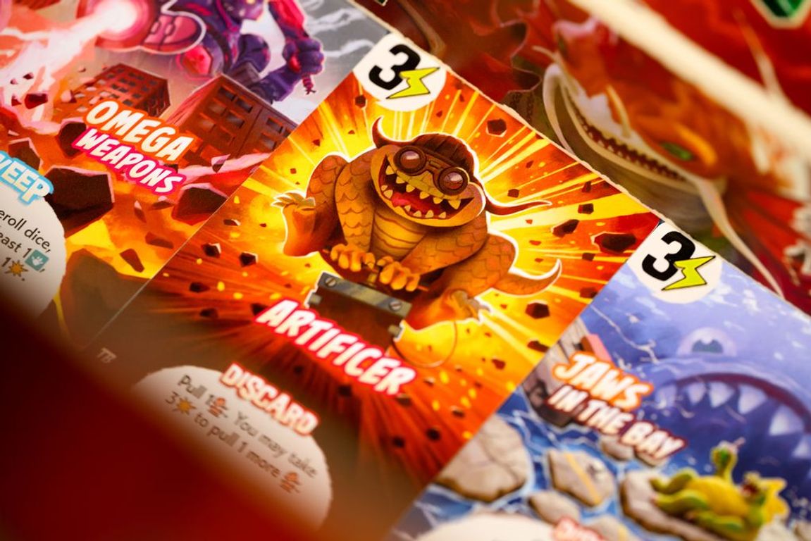 King of Tokyo: Duel – Tokyo Bay cartas