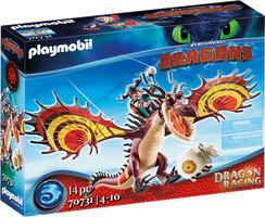 Playmobil® Dragons Dragon Racing: Snotlout and Hookfang