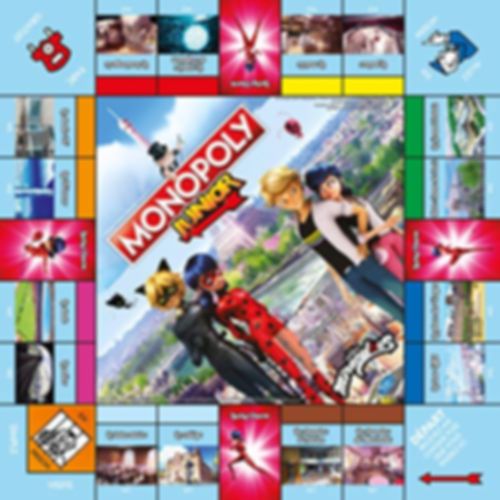Monopoly Junior - Miraculous plateau de jeu