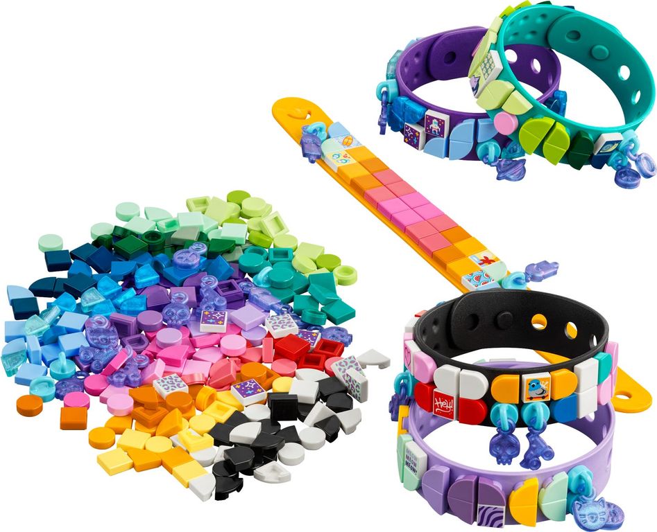LEGO® DOTS Bracelet Designer Mega Pack components