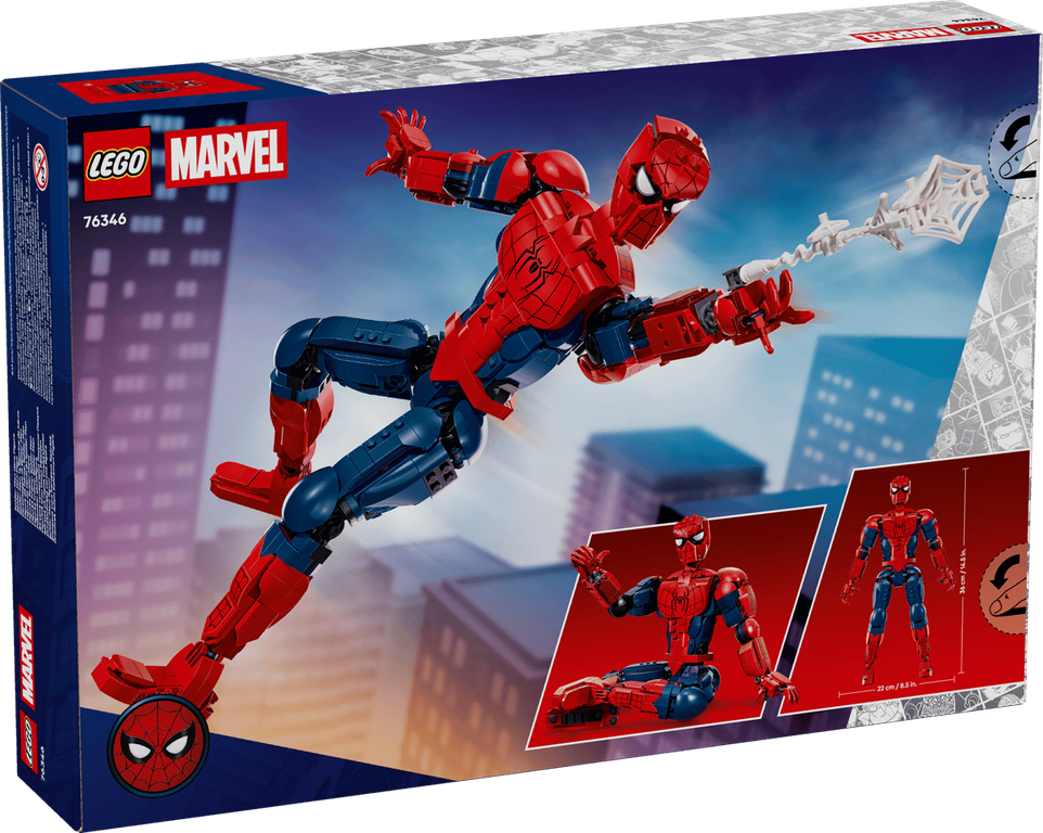LEGO® Marvel Spider-Man Hero Figure back of the box