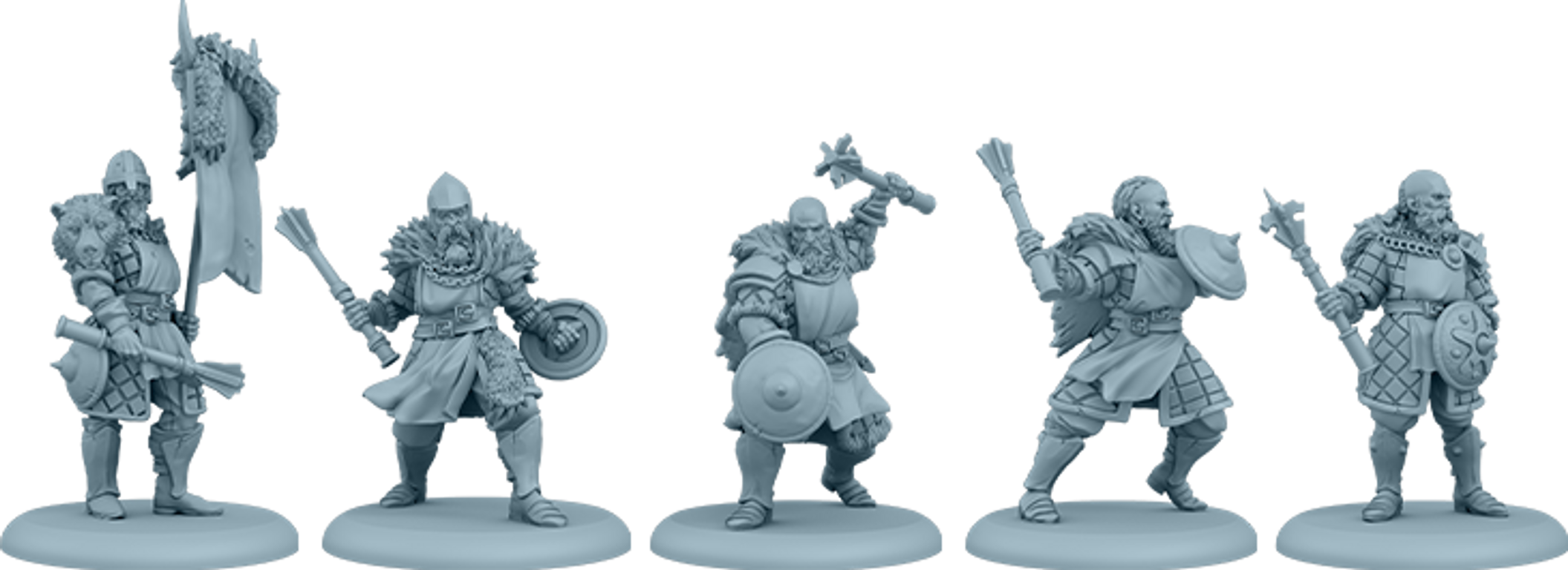 A Song of Ice & Fire: Tabletop Miniatures Game – Mormont Bruisers miniatures