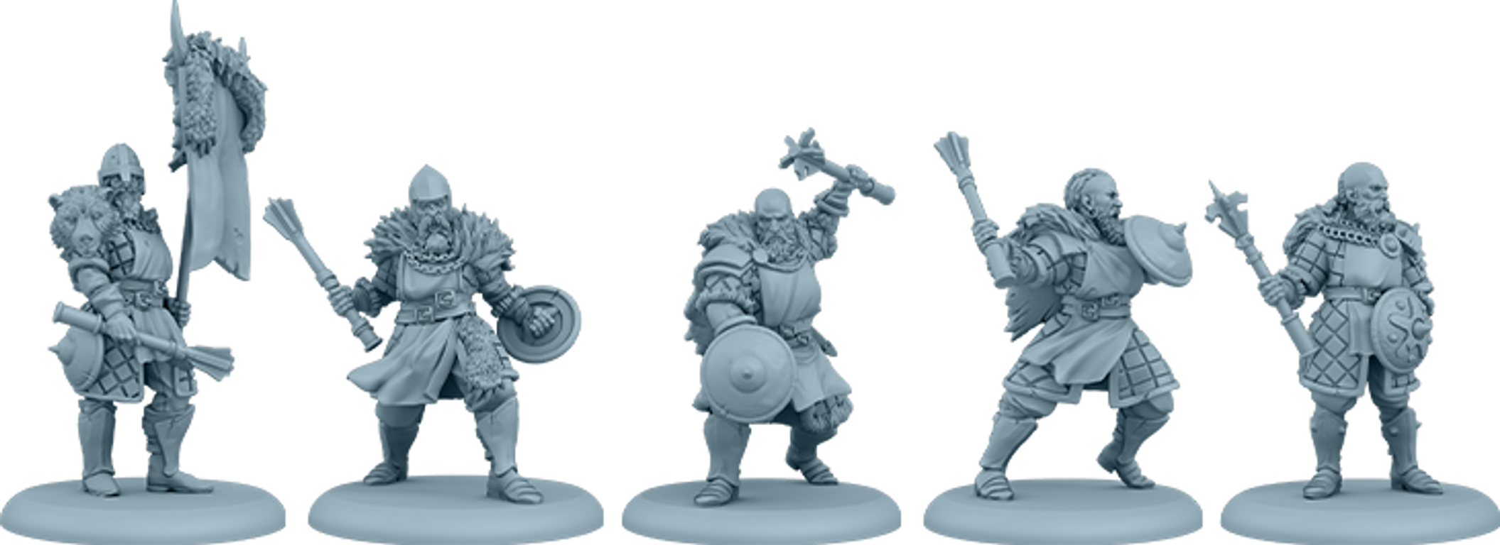 A Song of Ice & Fire: Tabletop Miniatures Game – Mormont Bruisers miniaturen