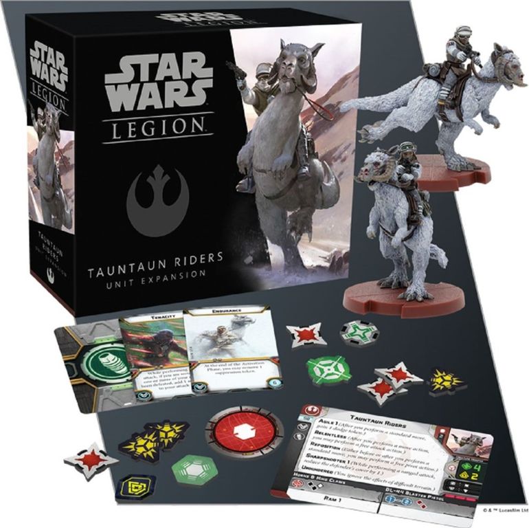 Star Wars: Legion - Jinetes de tauntaun partes