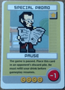 Game Salute Pixel Lincoln Board Game carta