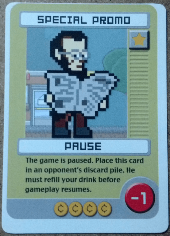 Game Salute Pixel Lincoln Board Game carta