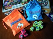 Masmorra: Dungeons of Arcadia - Monsters Dice Set componenten