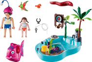 Playmobil® Family Fun Small Pool with Water Sprayer components