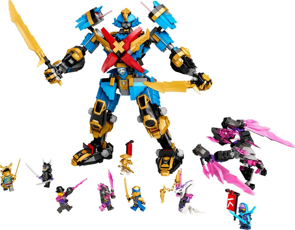 LEGO® Ninjago Nya's Samurai X MECH components