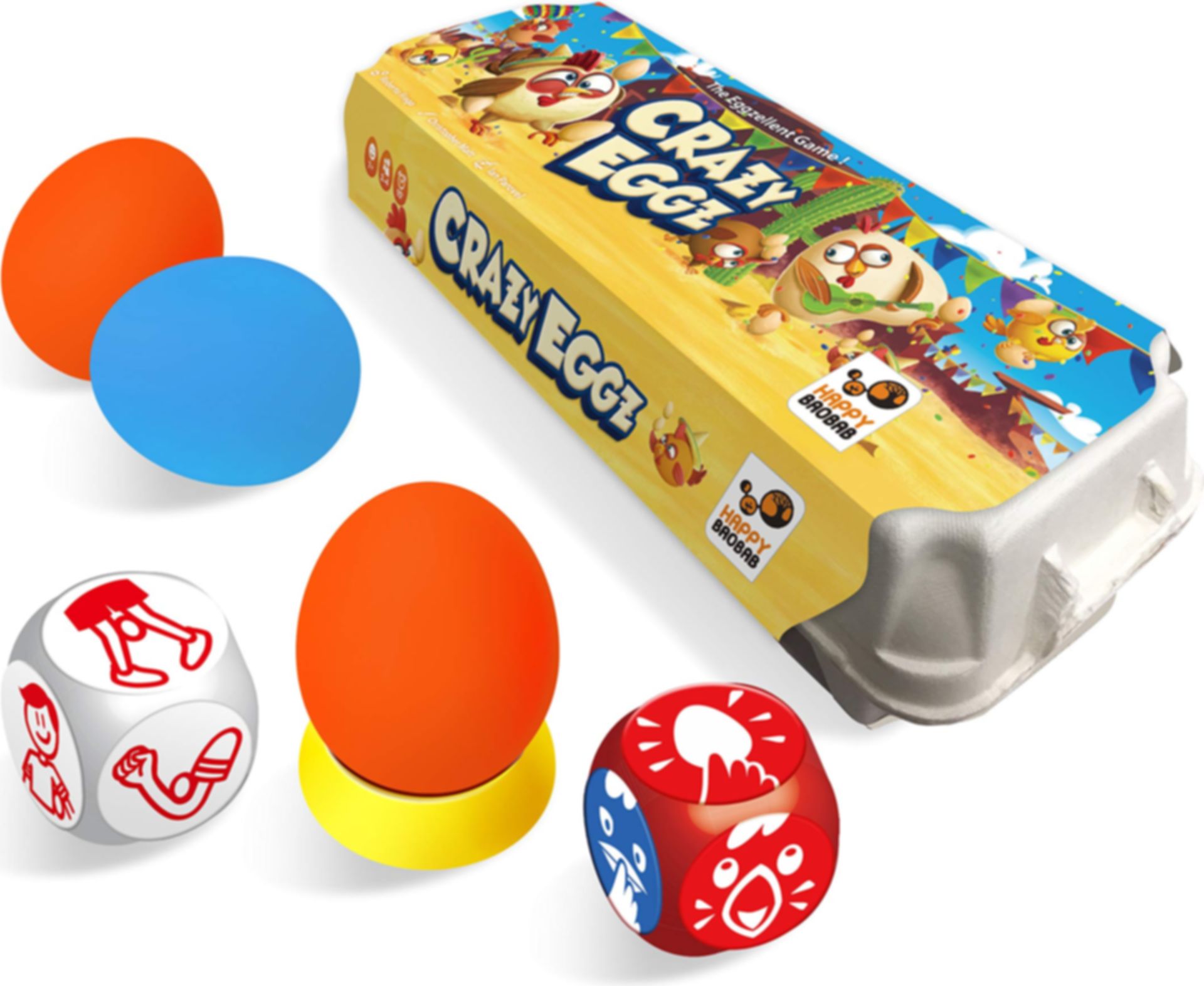 Crazy Eggz componenti