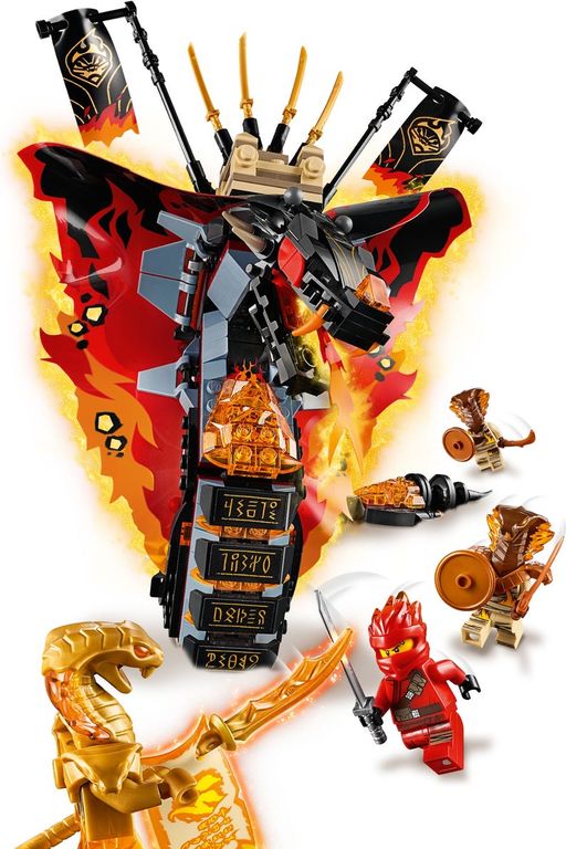 LEGO® Ninjago Vuurtand speelwijze