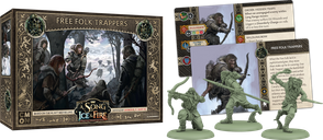 A Song of Ice & Fire: Tabletop Miniatures Game – Free Folk Trappers componenti