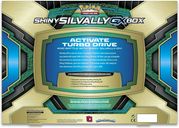 Pokémon TCG: Shiny Silvally-GX Box parte posterior de la caja