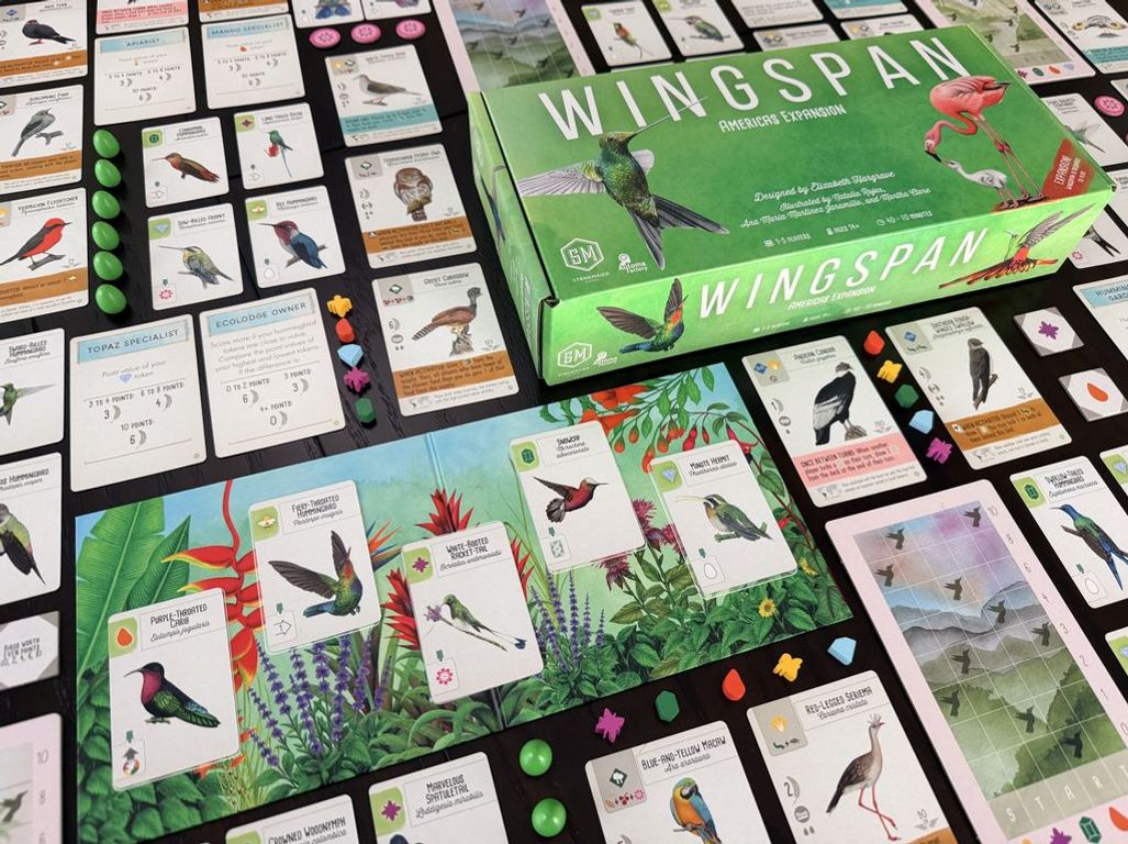 Wingspan: Americas Expansion cards