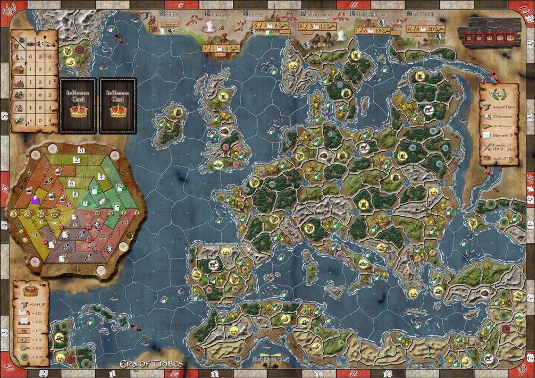 Era of Tribes game board