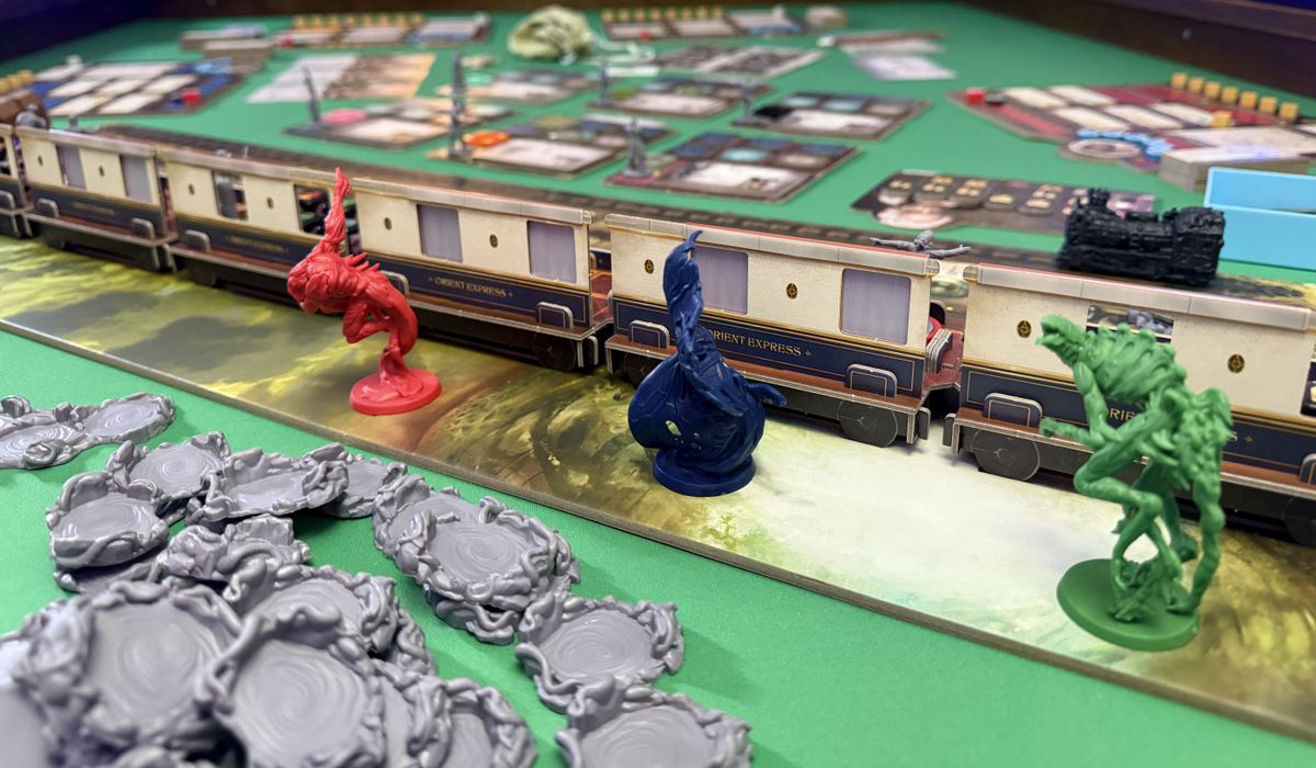 Horror on the Orient Express: The Board Game gameplay