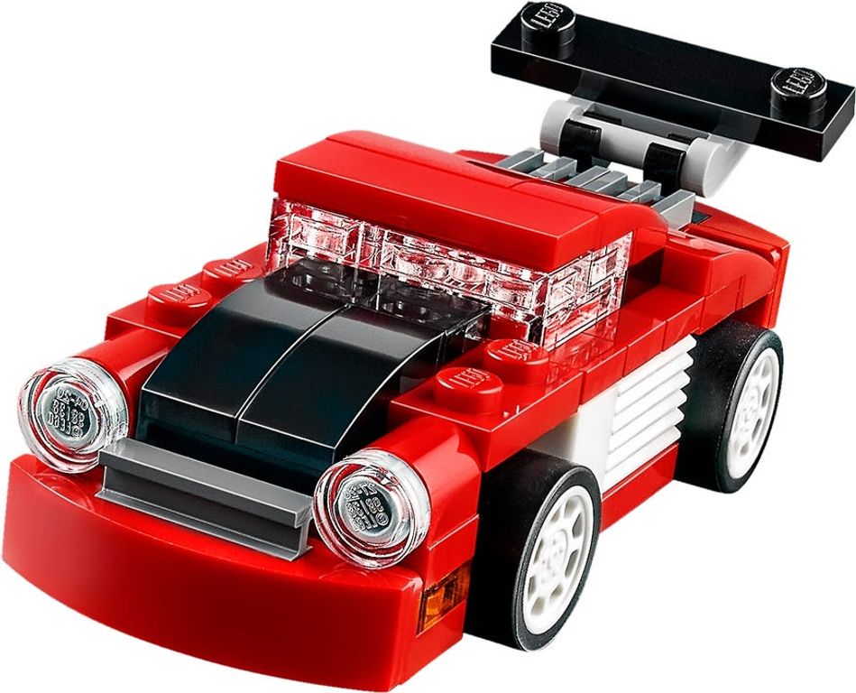 LEGO® Creator Rode racewagen componenten