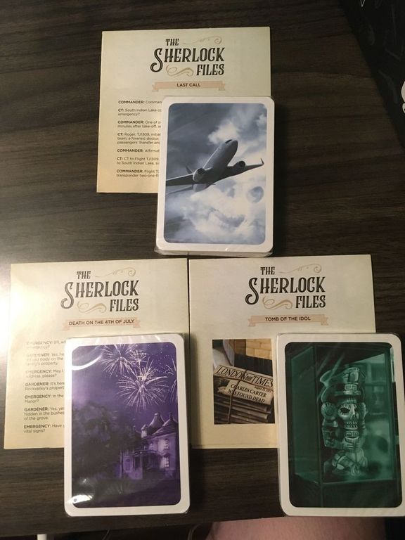 The Sherlock Files: Elementary Entries cards