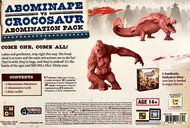 Zombicide: Undead or Alive – Abominape vs Crocosaur dos de la boîte