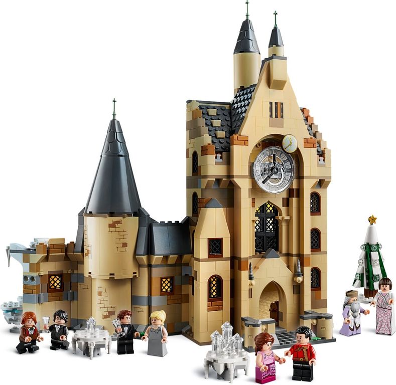 LEGO® Harry Potter™ La tour de l'horloge de Poudlard™ composants