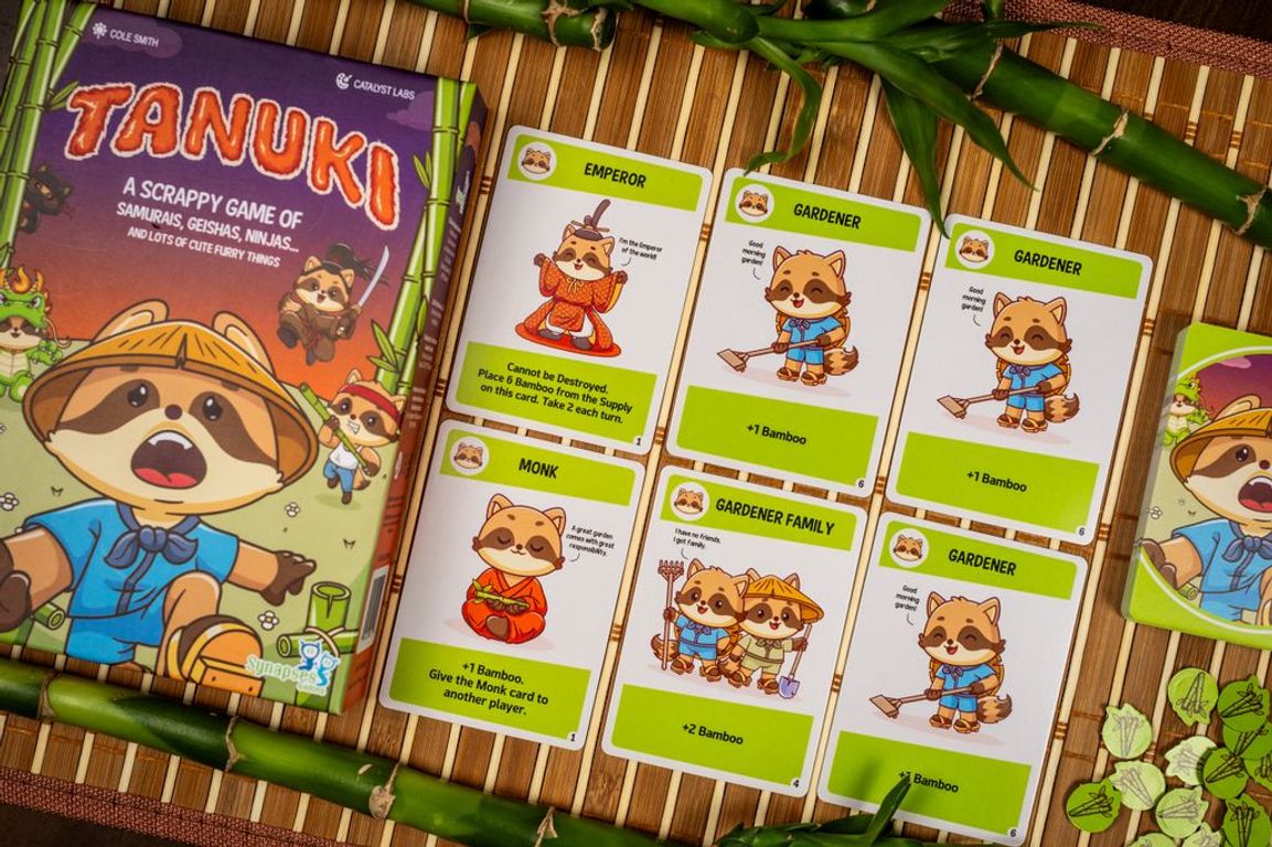 Tanuki cartas