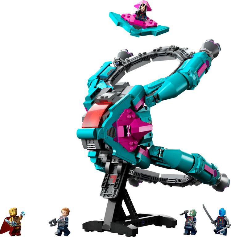 LEGO® Marvel The New Guardians' Ship components