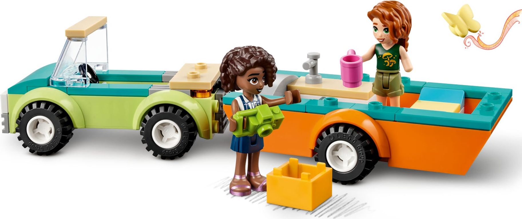 LEGO® Friends Vacanza in campeggio componenti