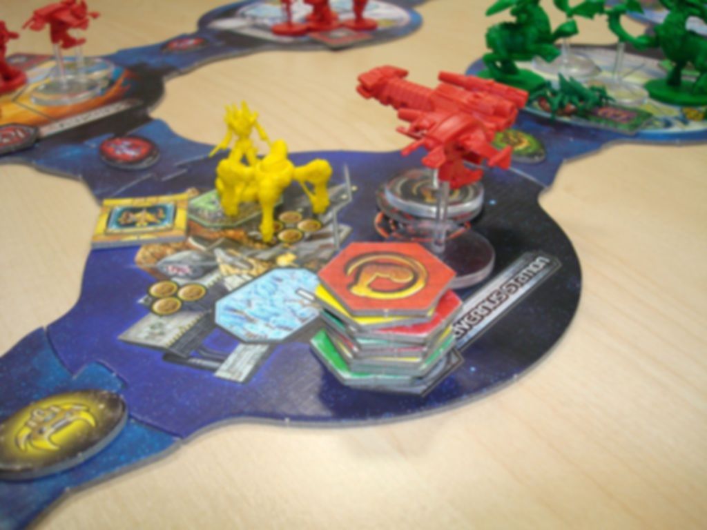 StarCraft: The Board Game - Brood War Expansion components