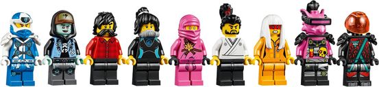 LEGO® Ninjago Gamer's Market minifigures