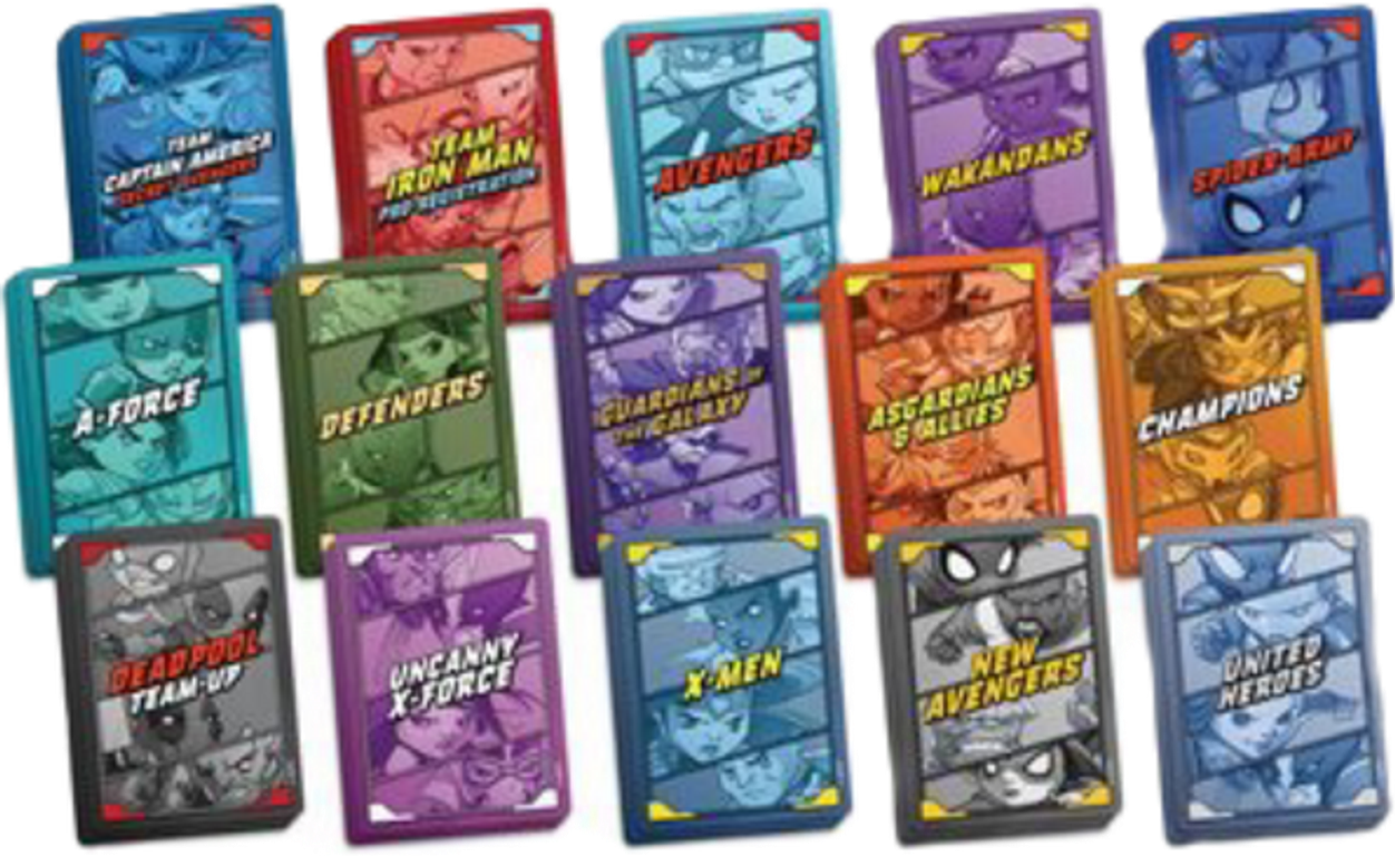 Marvel United: Multiverse – Team Decks caja