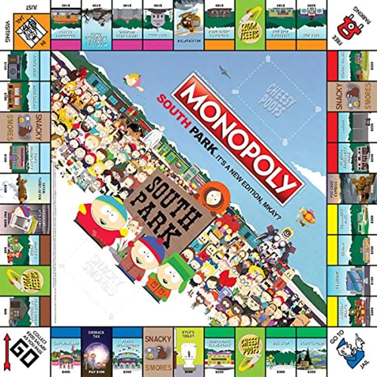 Monopoly South Park tavolo da gioco