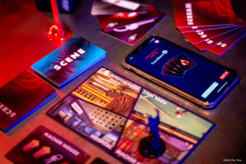 Scream: The Game components