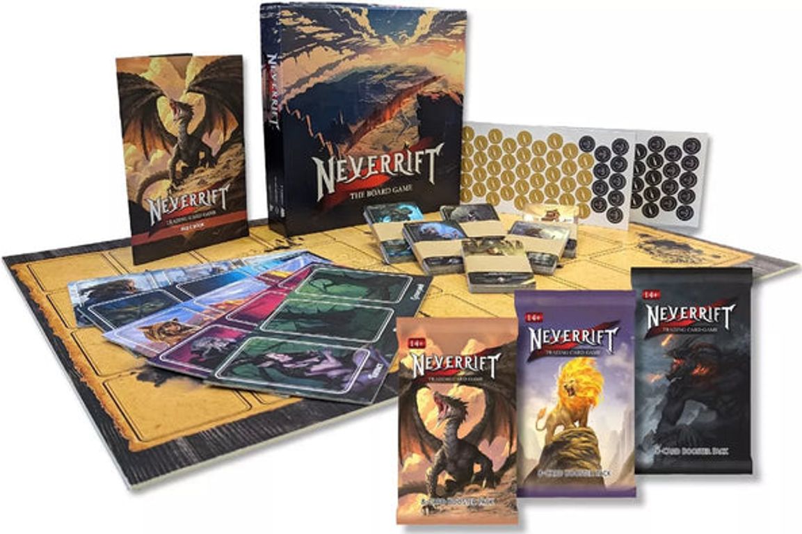 Neverrift TCG: Starter Kit - The Board Game doos
