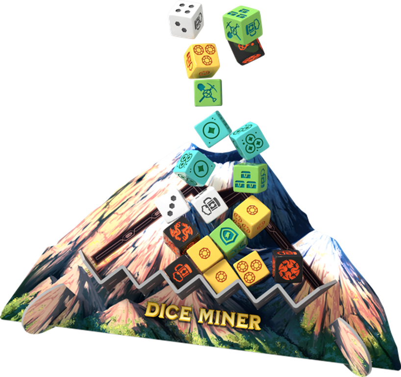 Dice Miner dobbelstenen