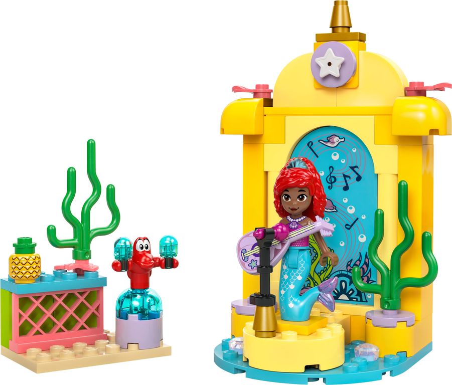 LEGO® Disney Ariel's Music Stage components