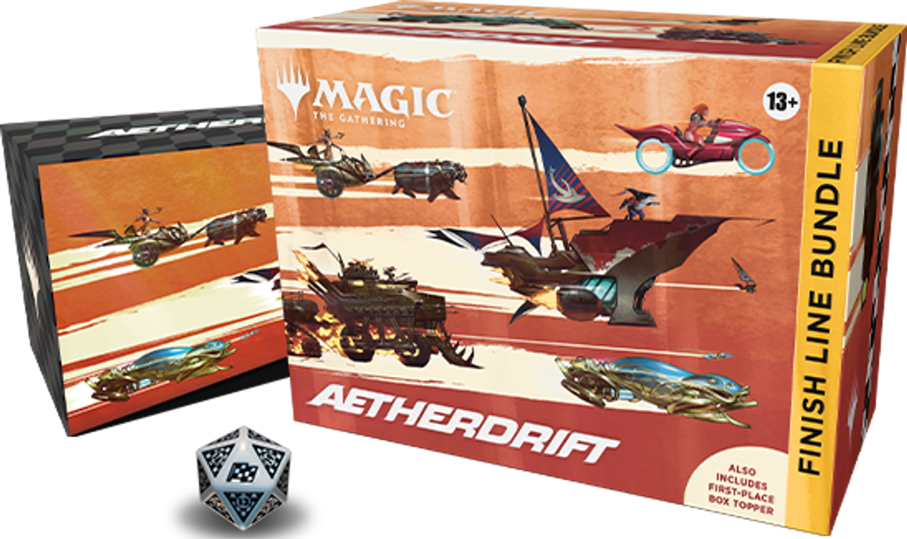 Magic: the Gathering - Aetherdrift Finish Line Bundle scatola