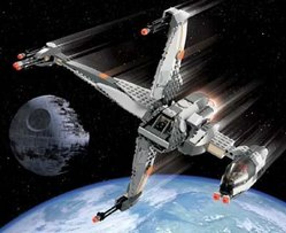 LEGO® Star Wars B-Wing Fighter speelwijze