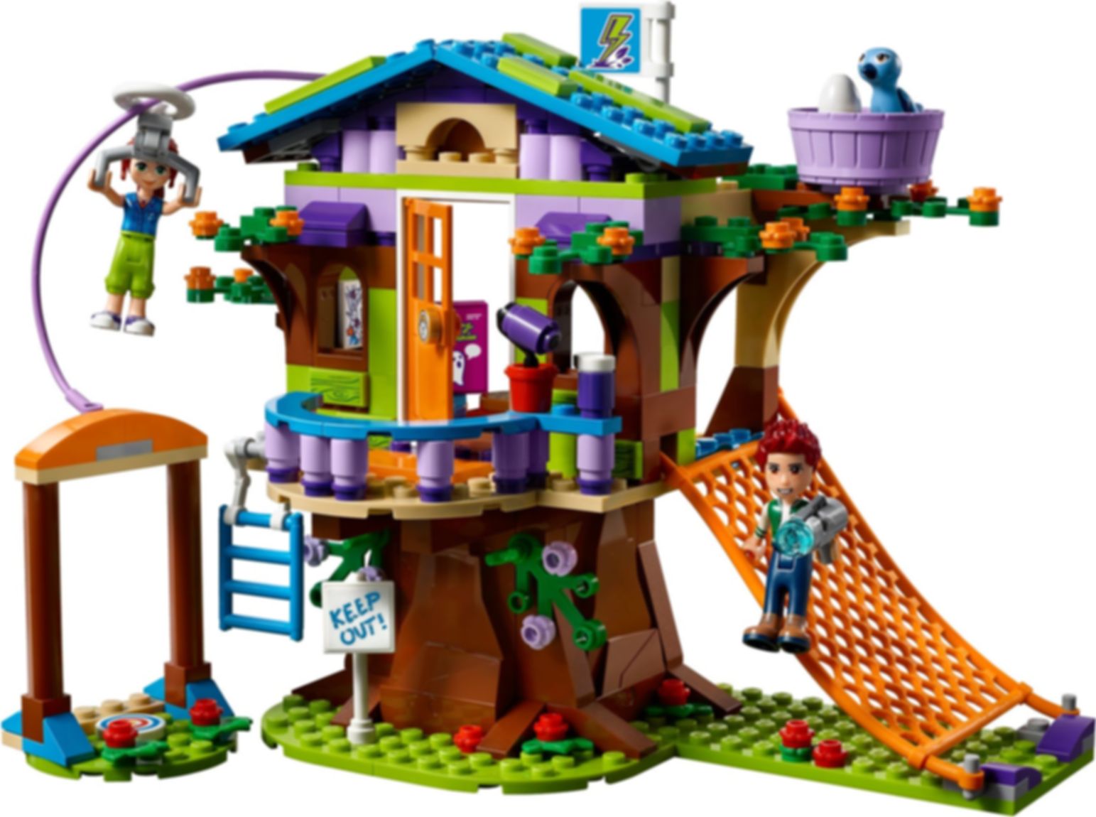 LEGO® Friends La cabane dans les arbres de Mia composants
